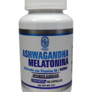 Ashwagandha con Melatonina (Cápsulas)