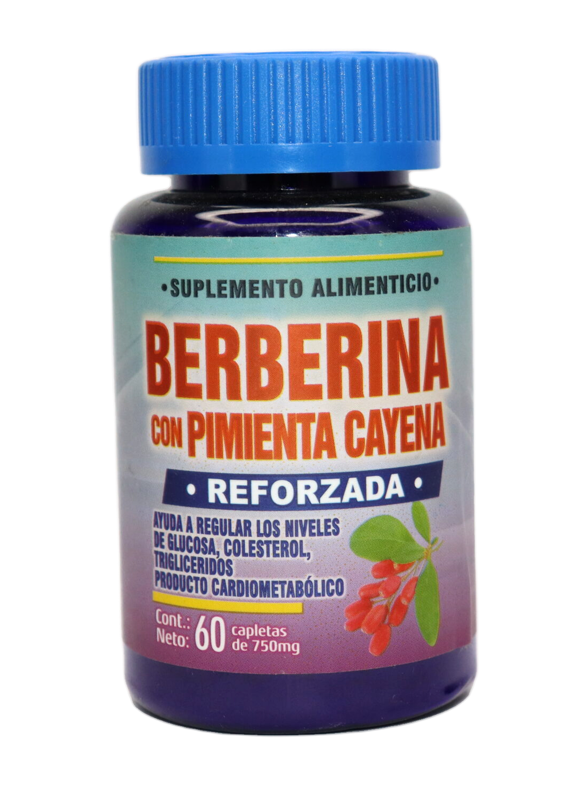 Berberina con Pimienta Cayena (Capletas)