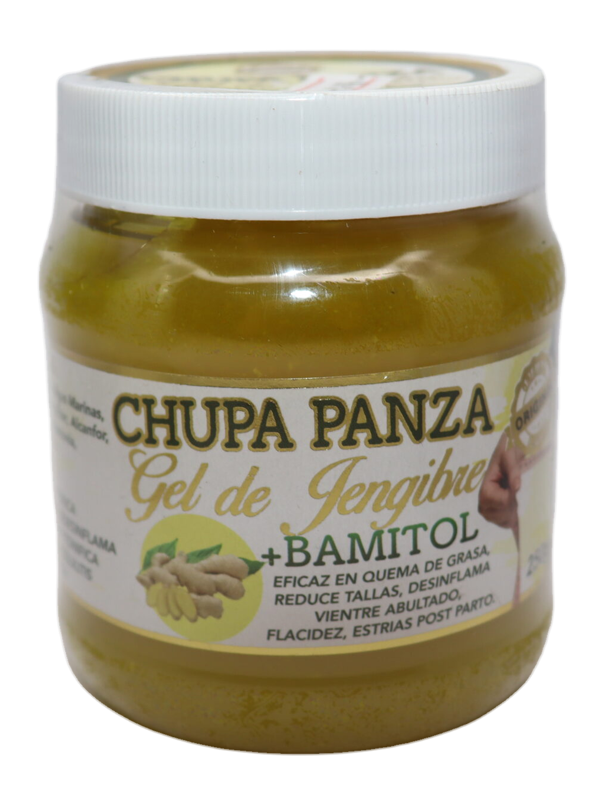 Chupa Panza Gel de Jengibre