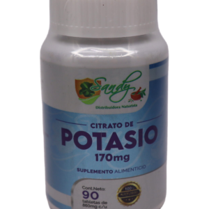 Citrato de Potasio 170 mg (Tabletas)