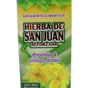 Hierba de San Juan con Rhodiola y Ginkgo (Cápsulas)