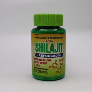 Shilajit con Maca Negra y Zinc (Tabletas)