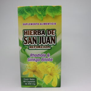 Hierba de San Juan con Rhodiola y Ginkgo (Cápsulas)