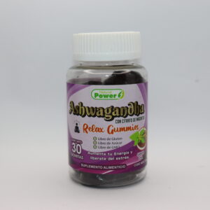 Ashwagandha con Citrato de Magnesio (Gomitas sin Azúcar)