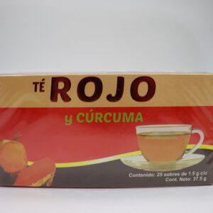 Té rojo con cúrcuma