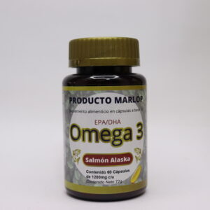 Omega 3 salmón de Alaska cápsulas