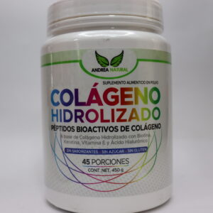 Colágeno Hidrolizado en polvo con Péptidos Bioactivos de Colágeno
