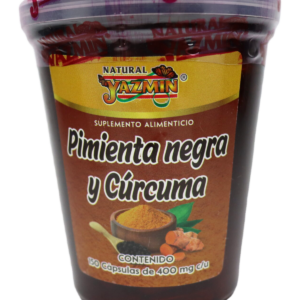 Pimienta Negra y Cúrcuma (Cápsulas)