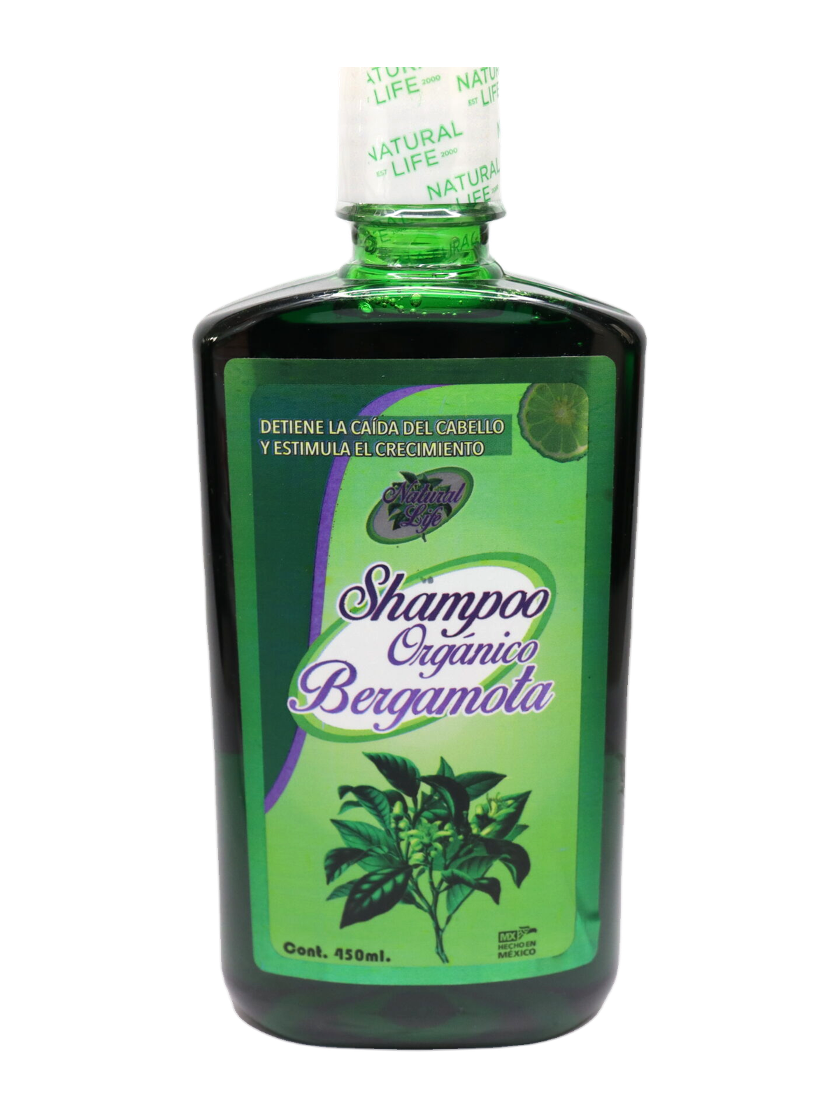 Shampoo Orgánico Bergamota