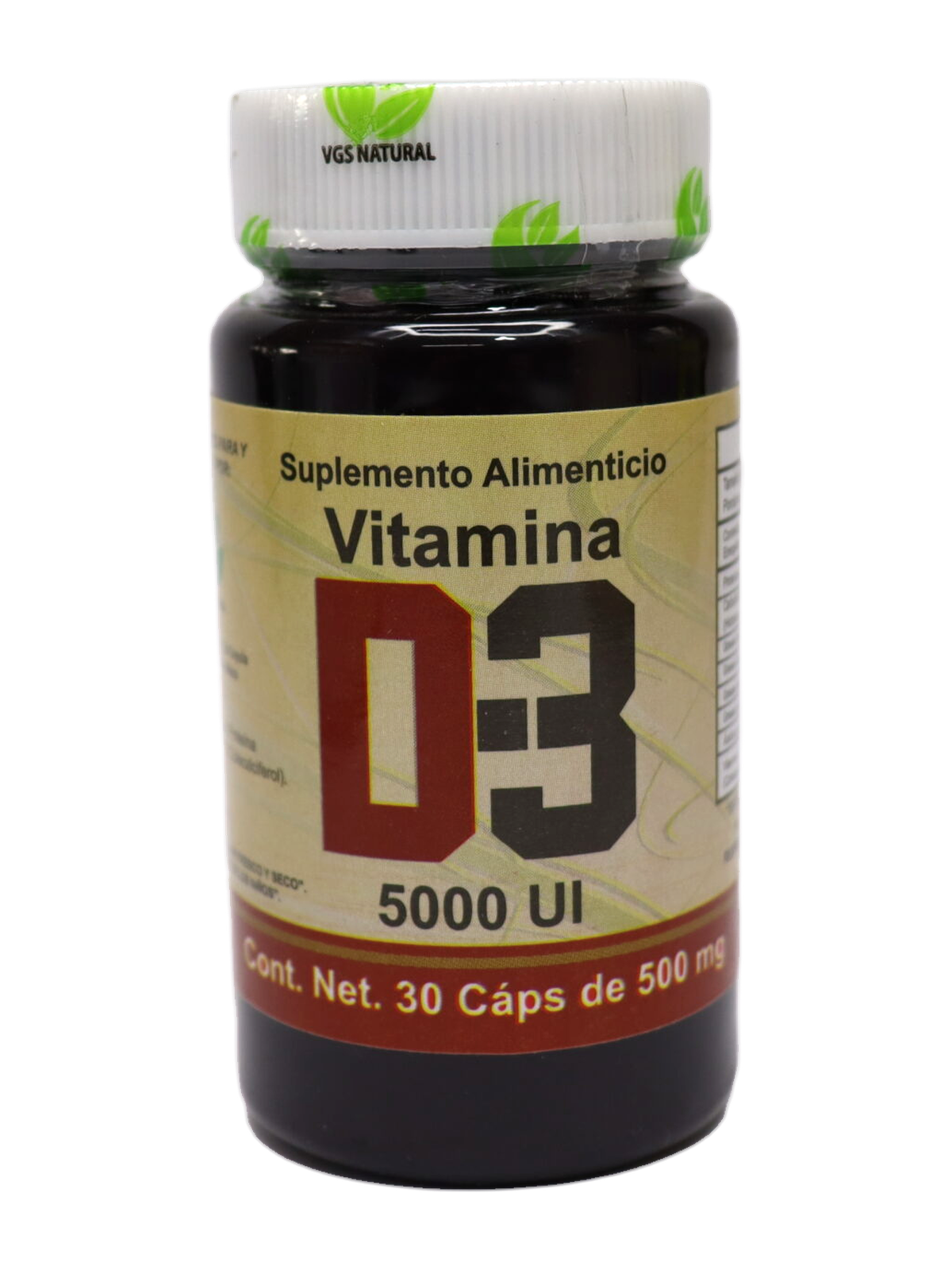 Vitamina D3 5000 UI cápsulas