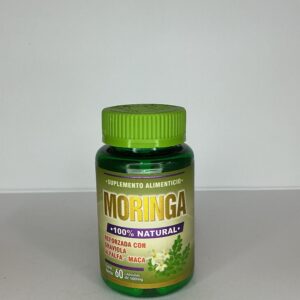 Moringa, reforzada con Graviola, Alfalfa y Maca