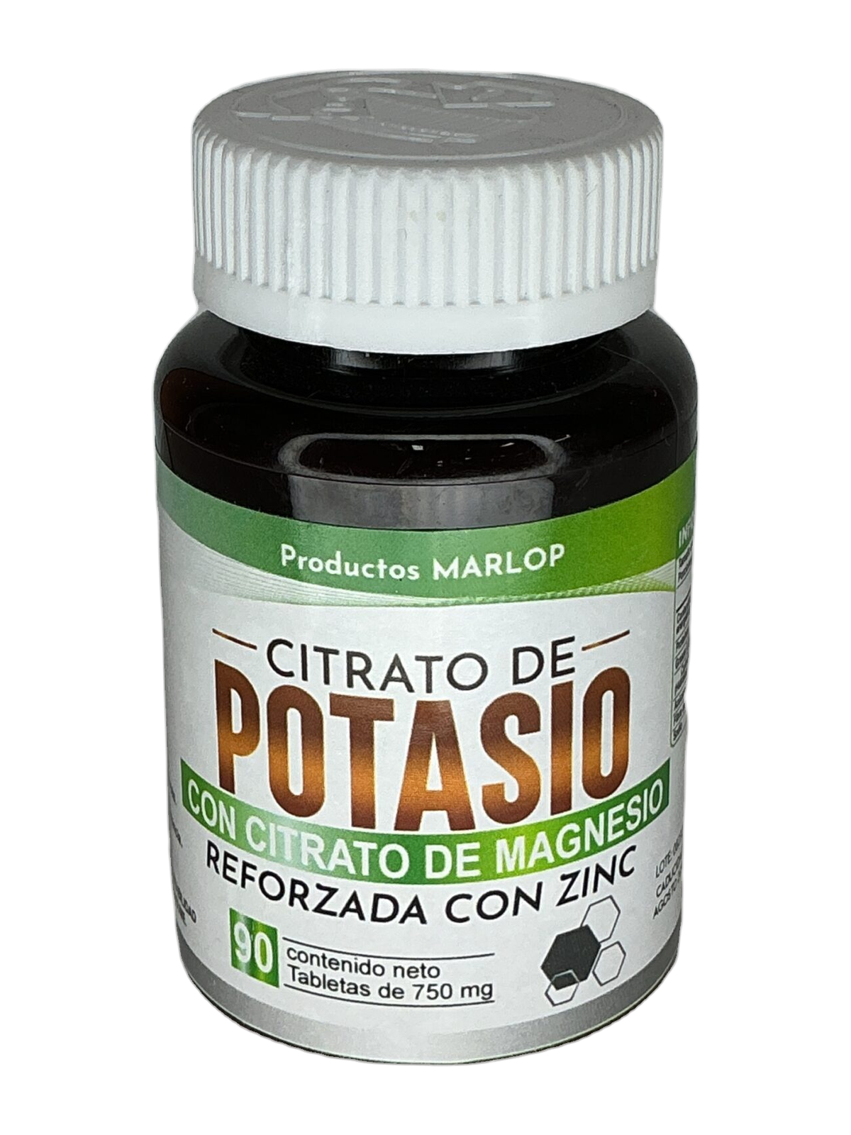 Citrato de Potasio, con Citrato de Magnesio (Tabletas)